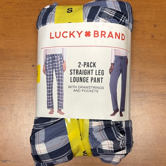 Lucky Brand Other - Lucky Brand Blue and White Lounge Pants 2-Pack